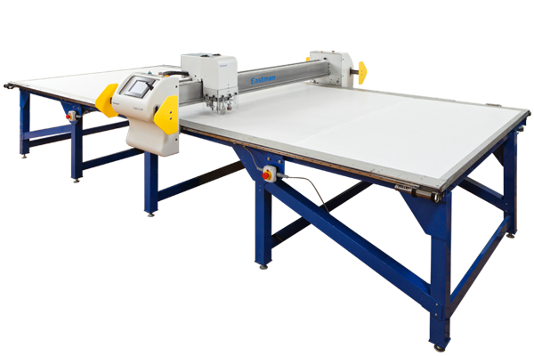 isolated image of automated cutting table